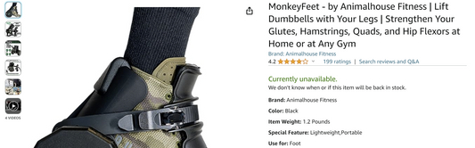 Why MonkeyFeet Isn’t Available on Amazon