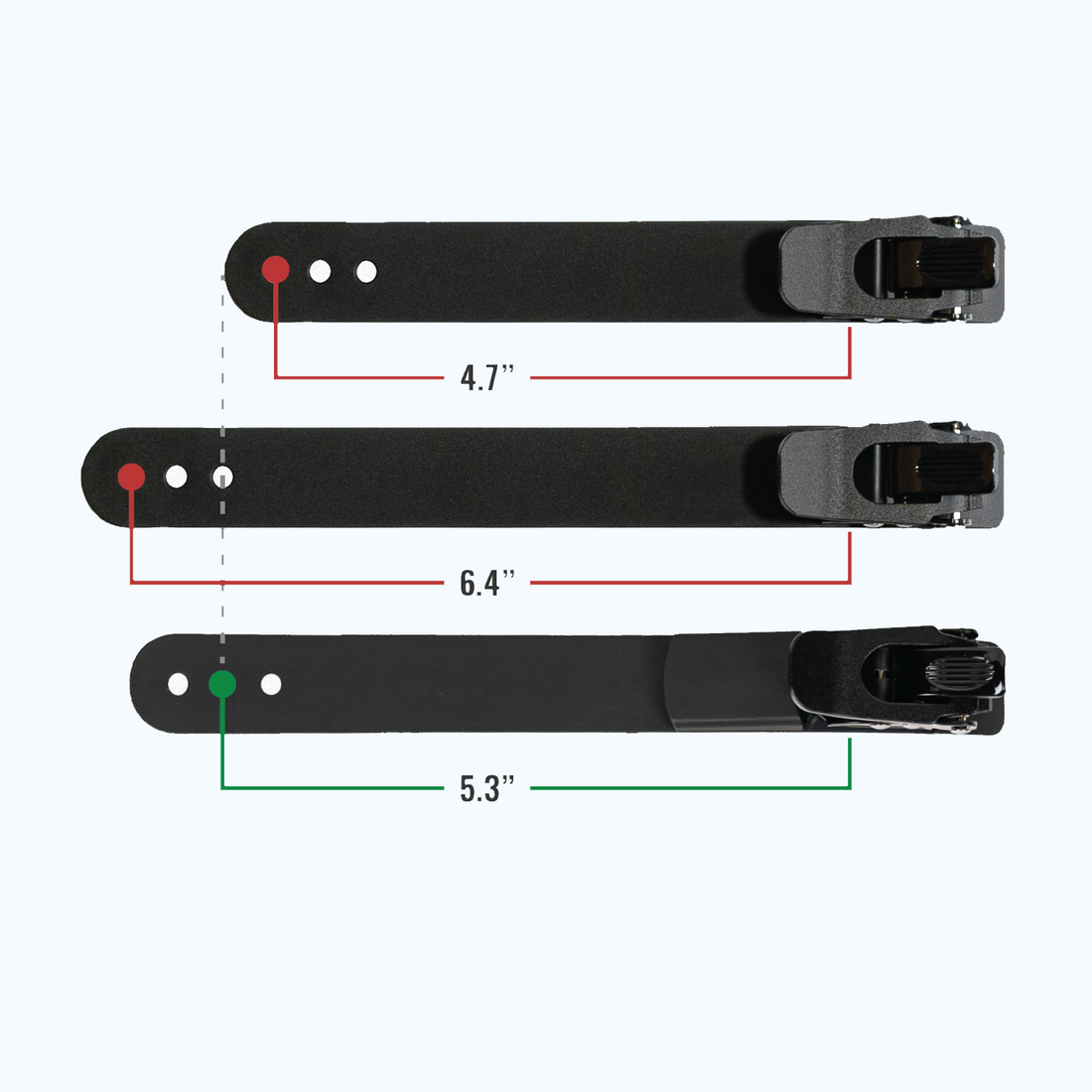 Strap Length Comparison